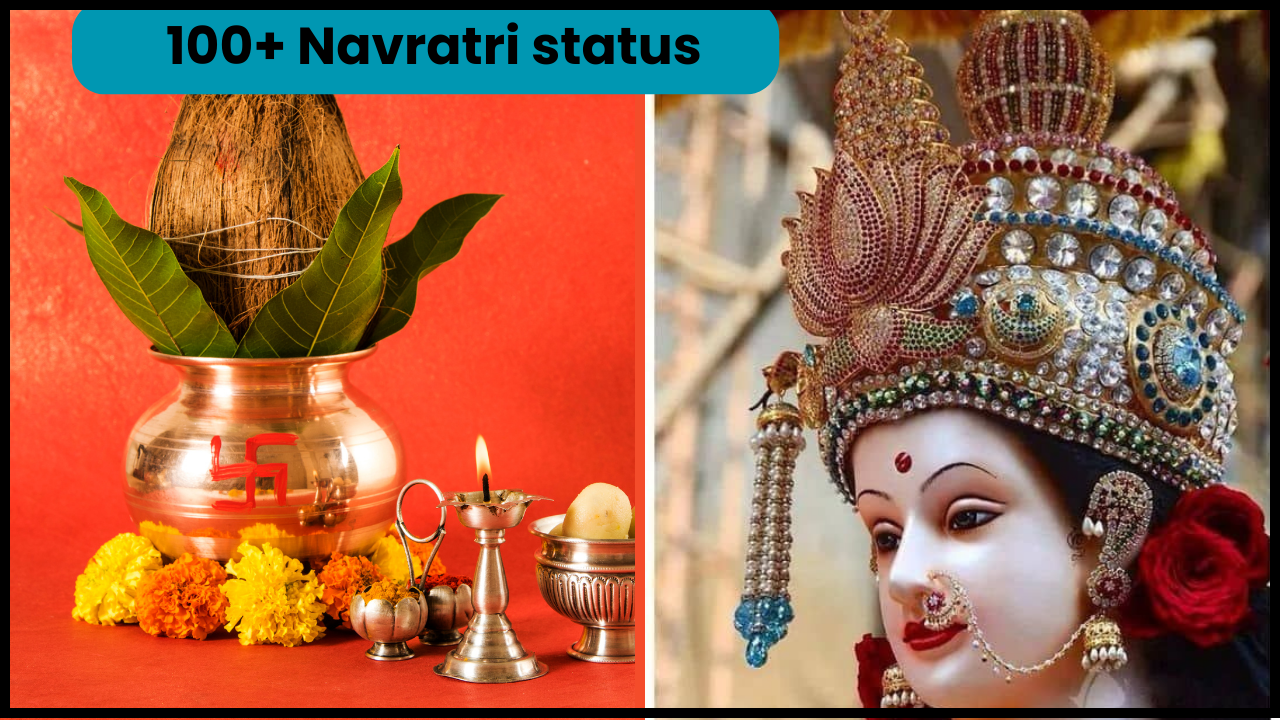 100+ Navratri status