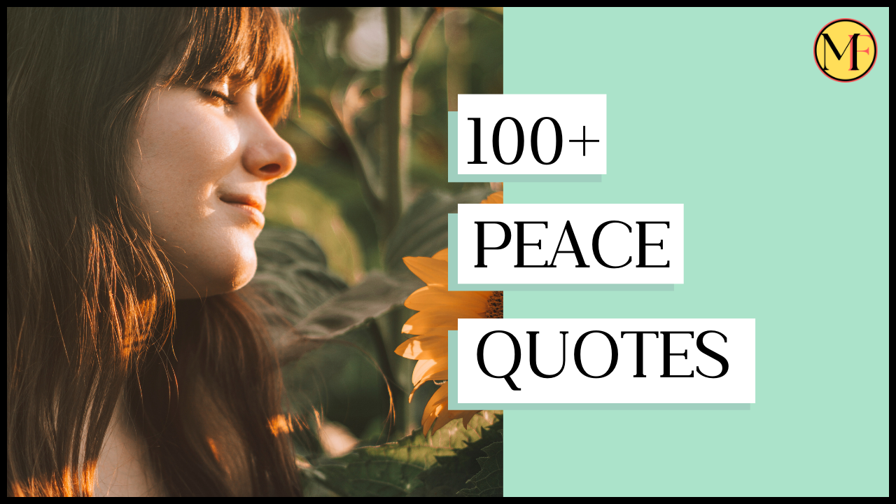 100+ peace quotes