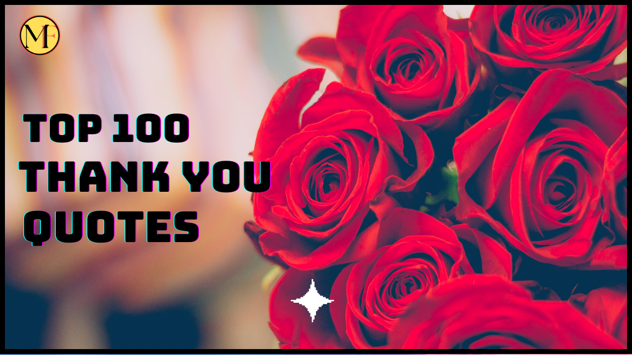 1oo+ Thank You Quotes